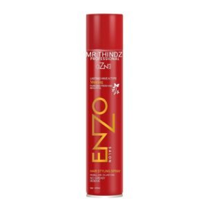 Enzo Premium Hair Spray for Curls | Flexible Hold, Long Lasting, Non-Greasy | All Hair Types | 420 ml